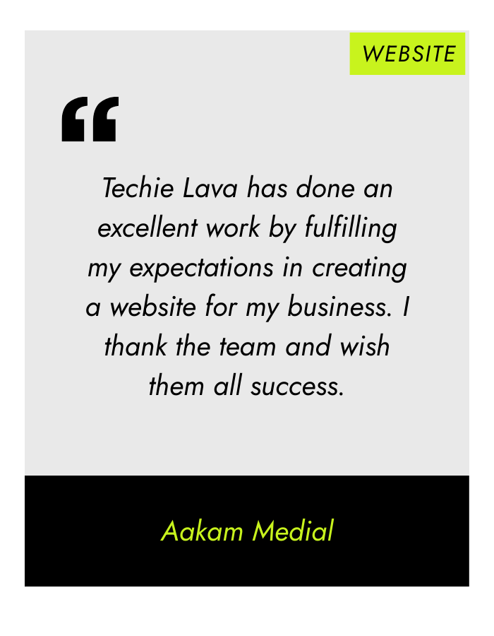 Techie lava website 5